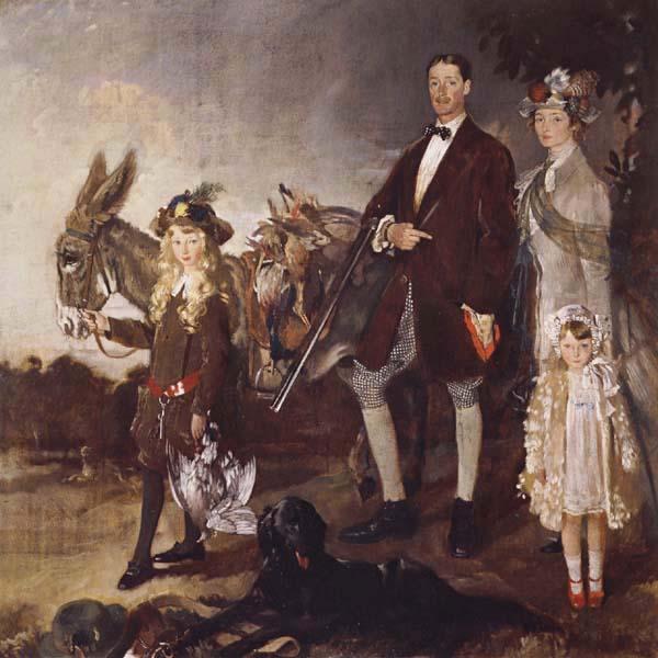 Sir William Orpen The Vere Foster Family Sweden oil painting art